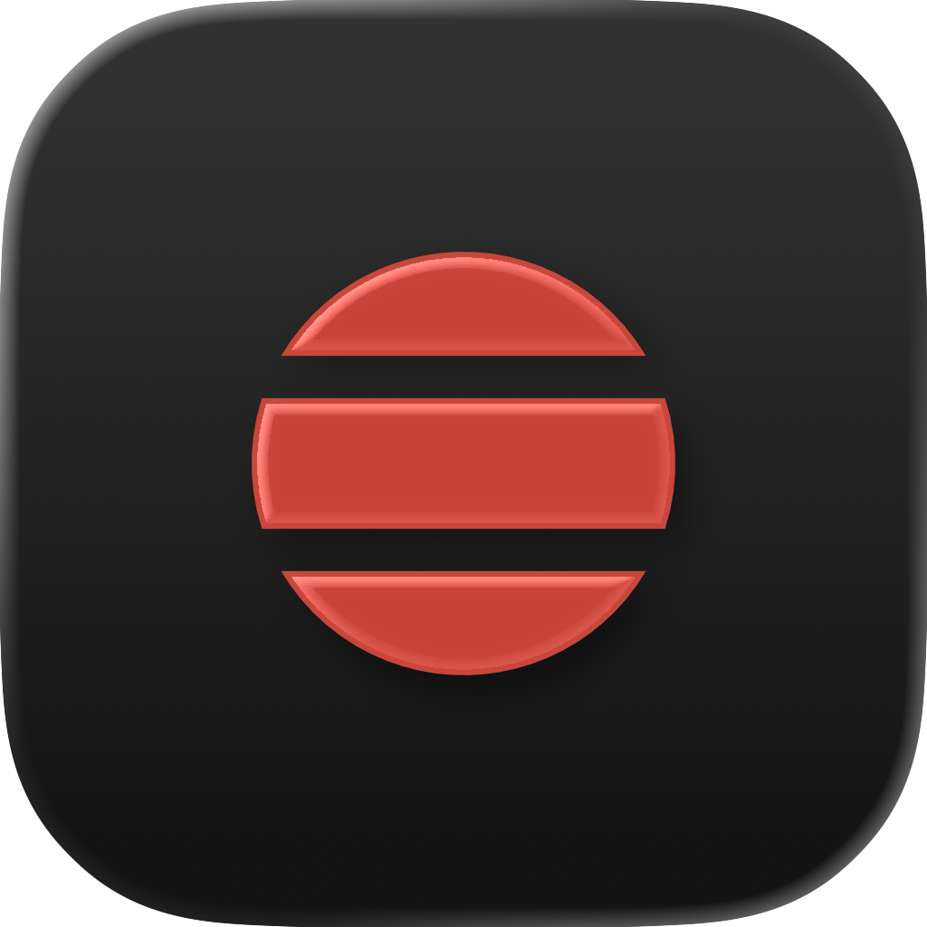 The Meannit app icon in dark mode
